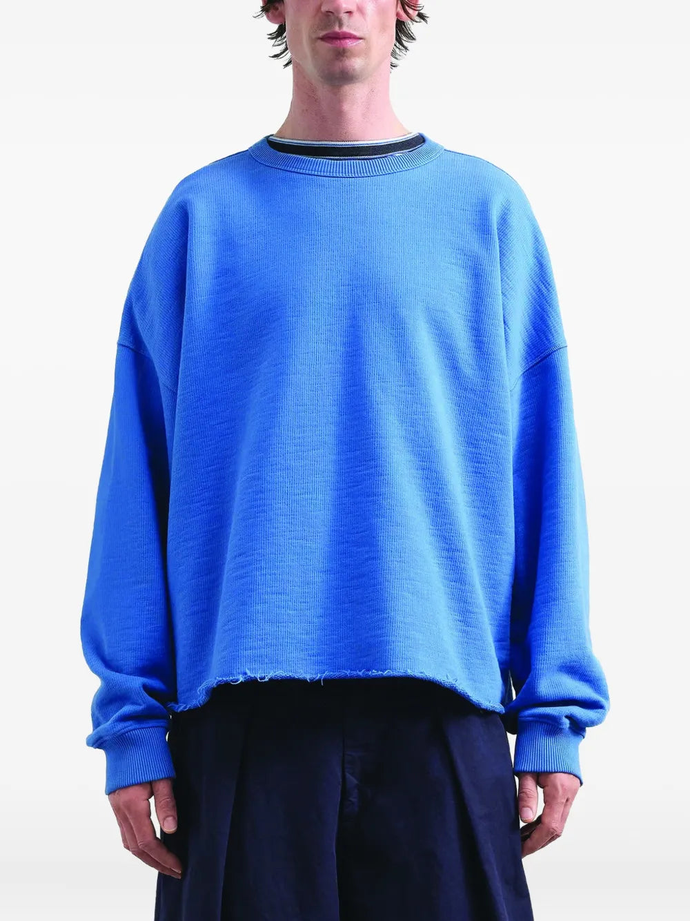 Raw-Cut Sweatshirt