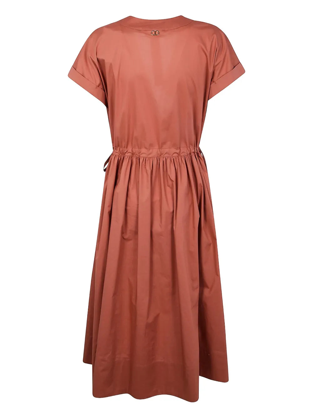 Tie-Detail Wrap Dress