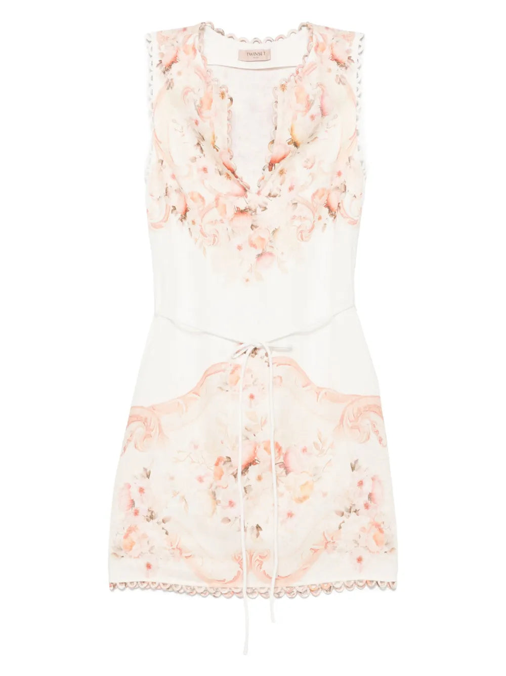 Floral-Printed Mini Dress