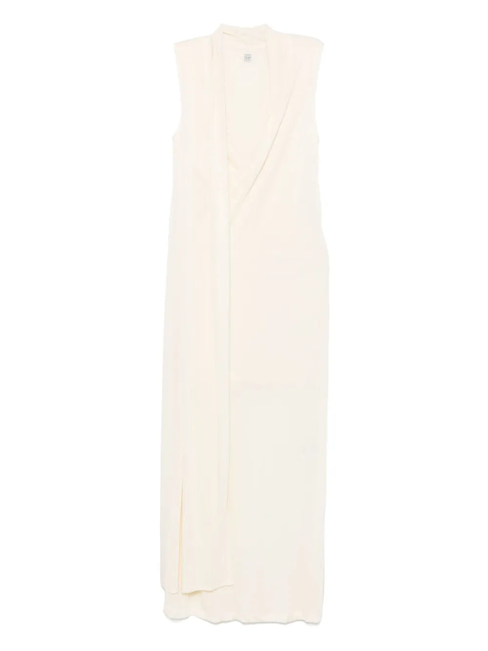 Overlapped Scarf Dress