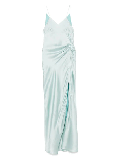 Satin Maxi Dress