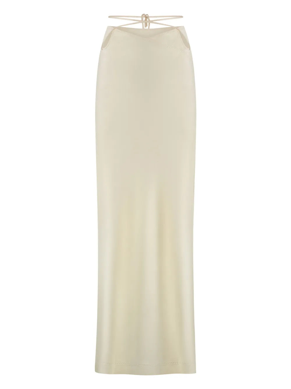 Satin Midi Skirt