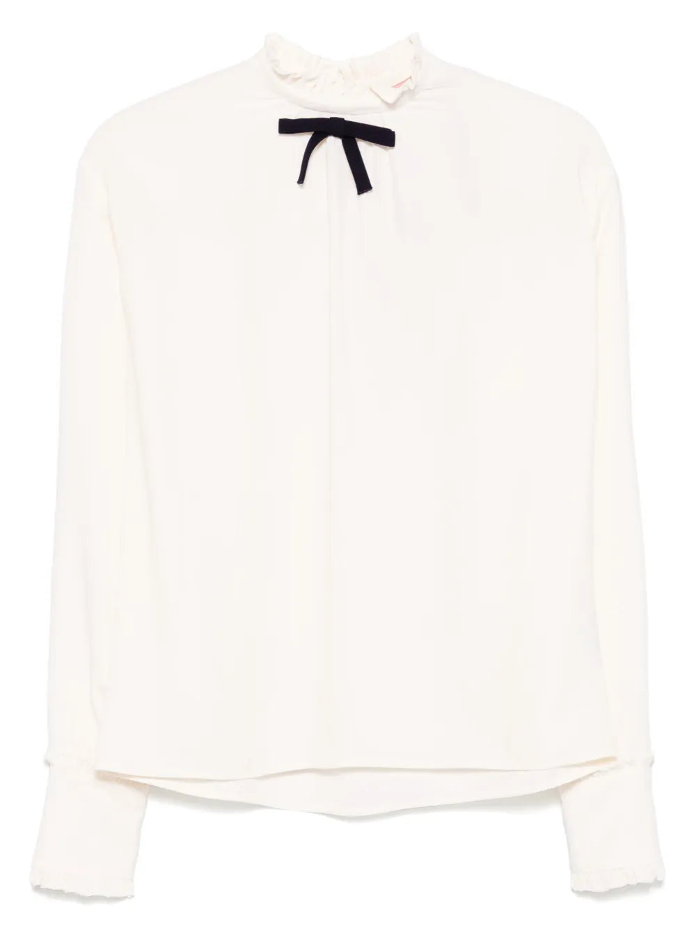 Ruffle-Collar Blouse