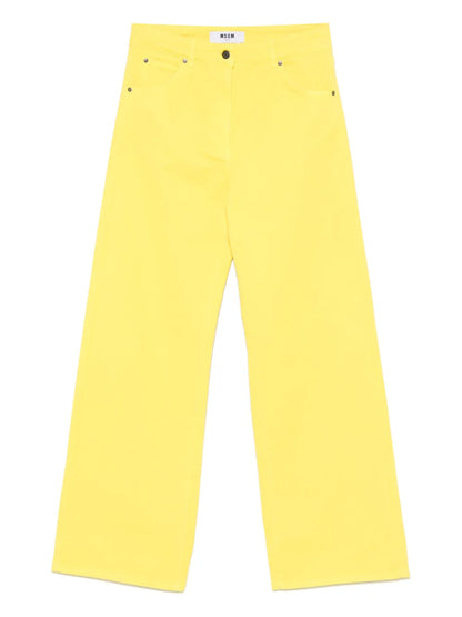 Logo-Embroidered Jeans