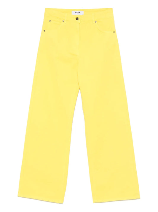 Logo-Embroidered Jeans