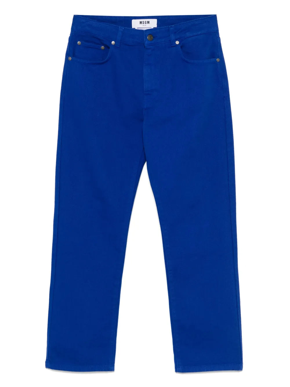 Logo-Embroidered Jeans