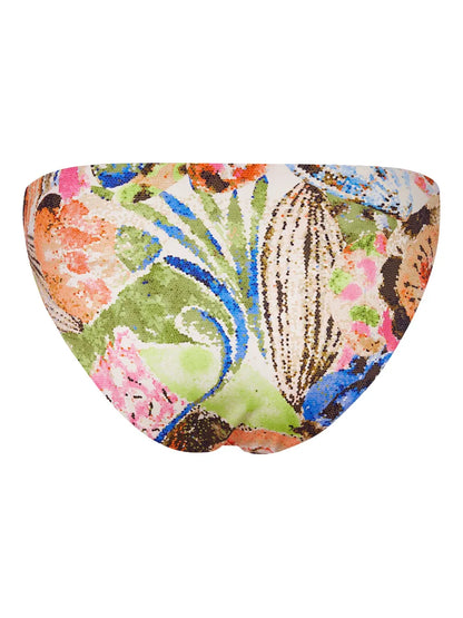 Elle Floral-Print Bikini Bottoms