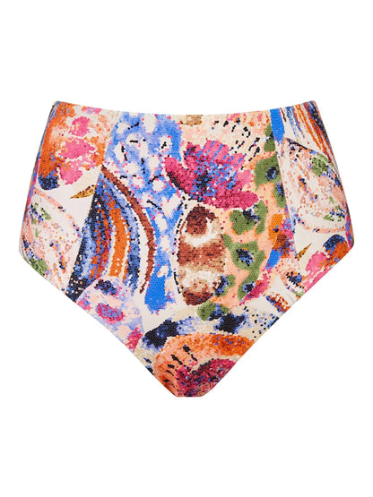 Micha Floral-Print Bikini Bottom