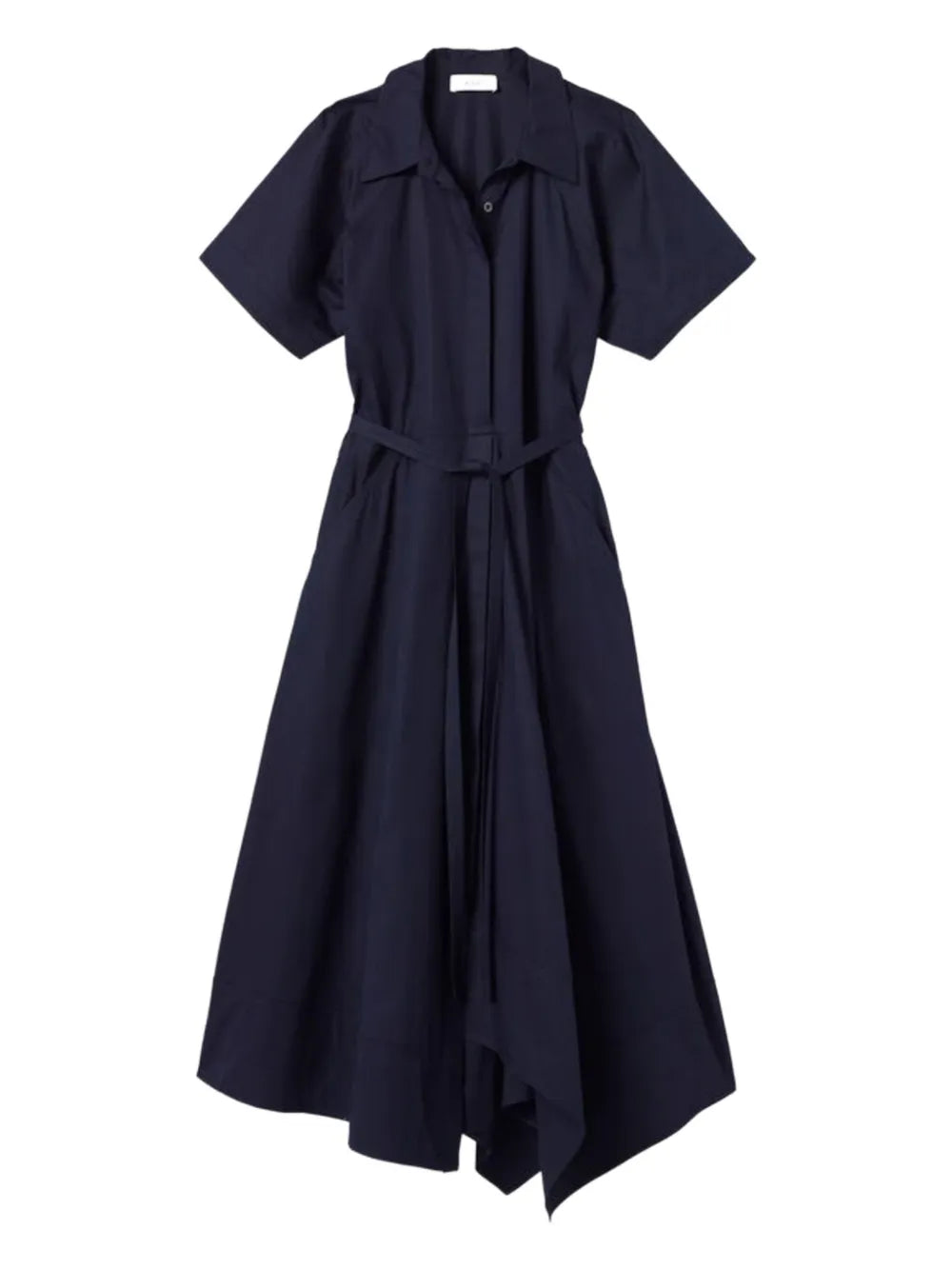 Poplin Asymmetric Dress