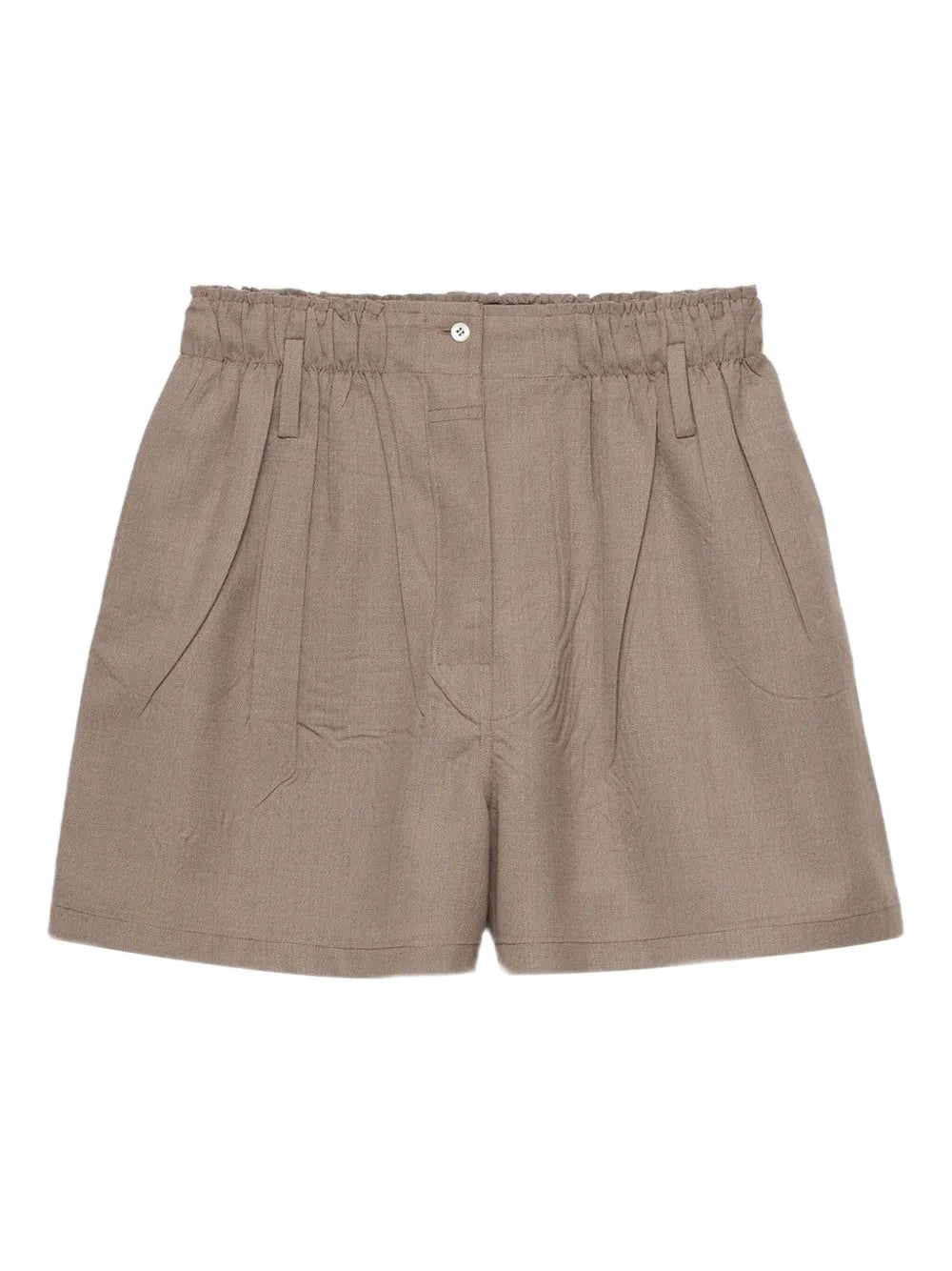 Mouliné Wool Shorts