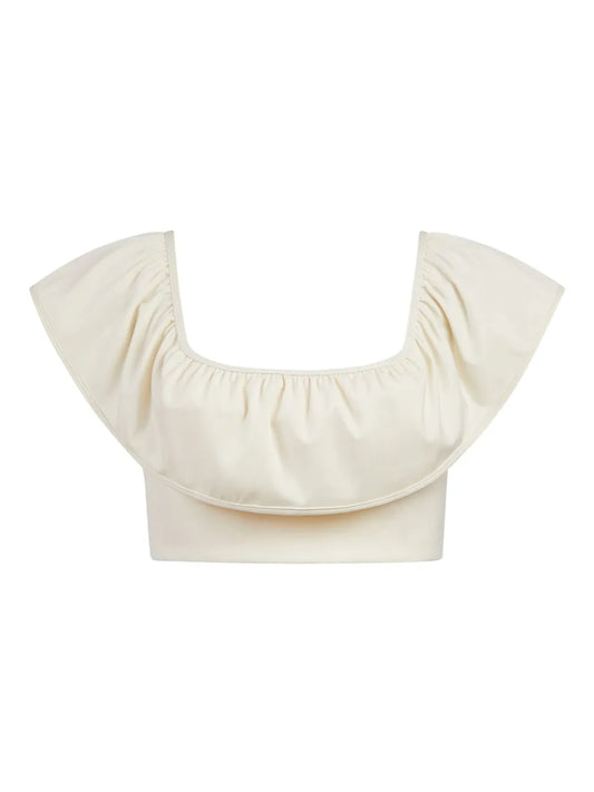 Emily Ruffled Swim Top