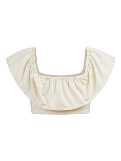 Emily Ruffled Swim Top
