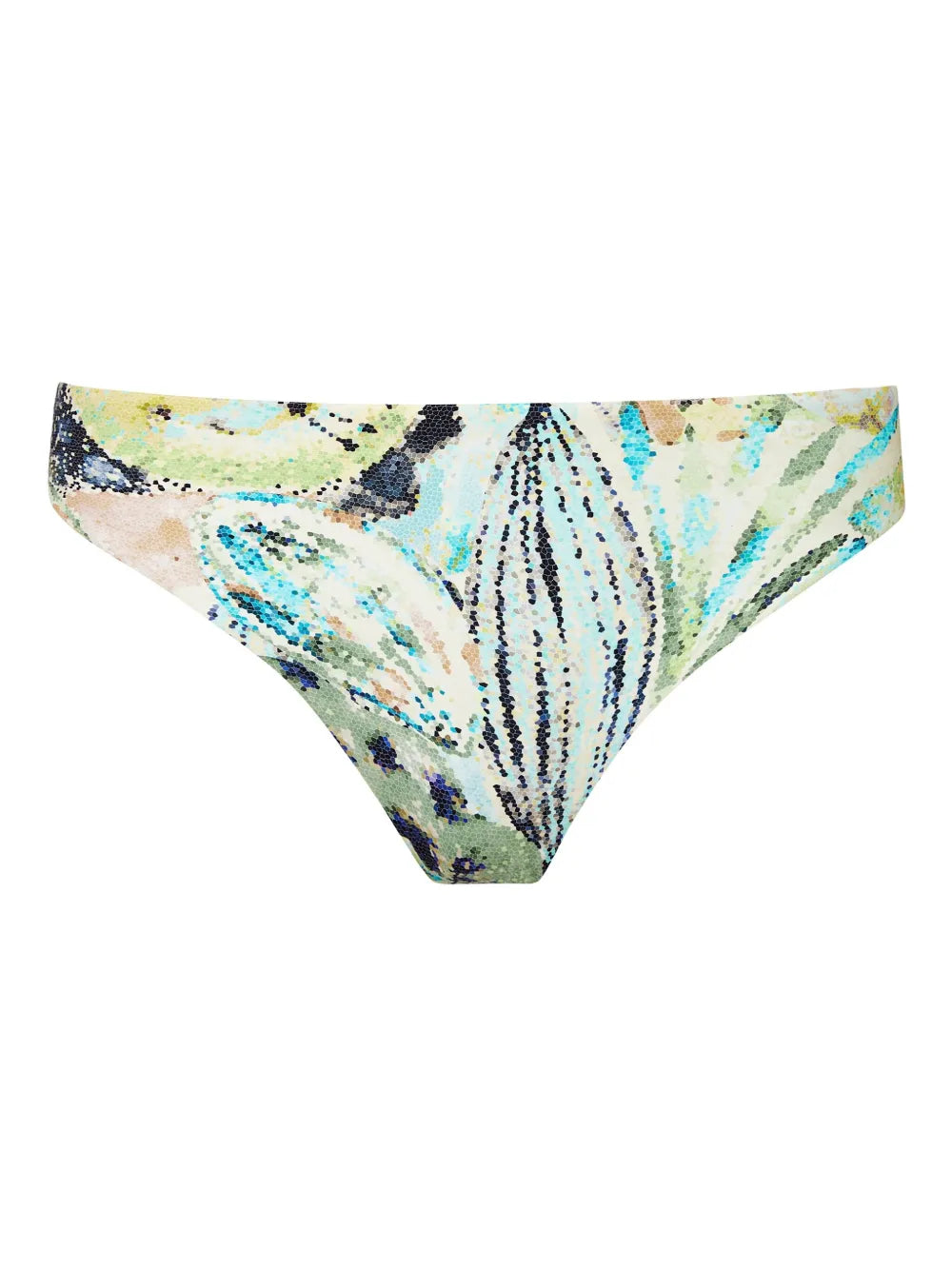 Elle Floral-Print Bikini Bottoms