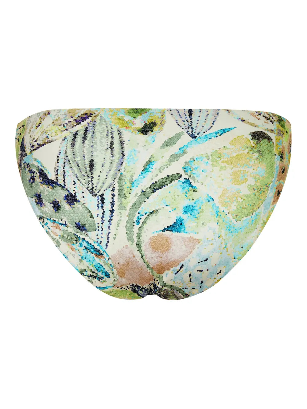 Elle Floral-Print Bikini Bottoms
