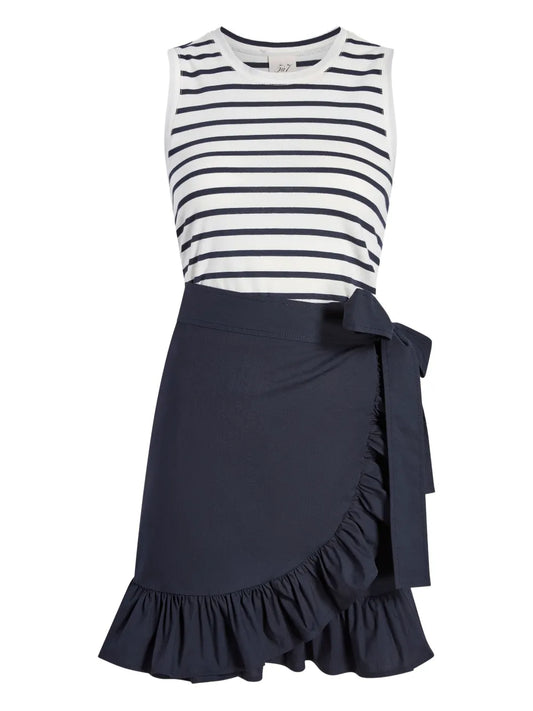 Striped Dahlia Dress