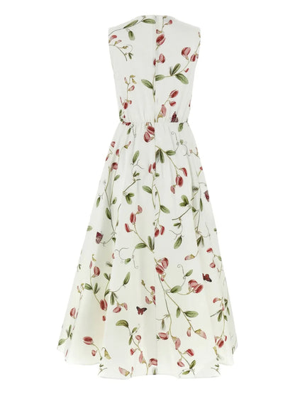 Cotton Midi Dress