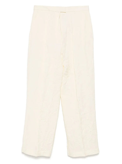 Pintuck Tailored Trousers