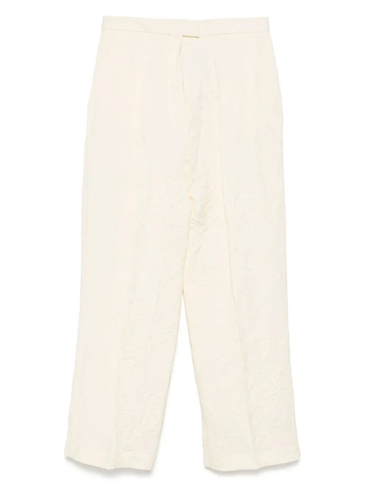 Pintuck Tailored Trousers