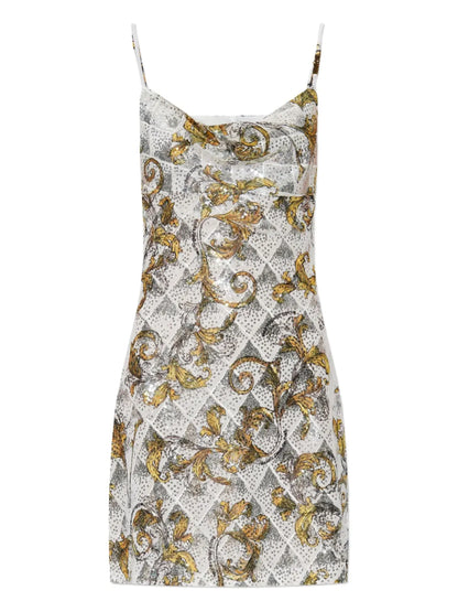 Sequin-Embellished Dress