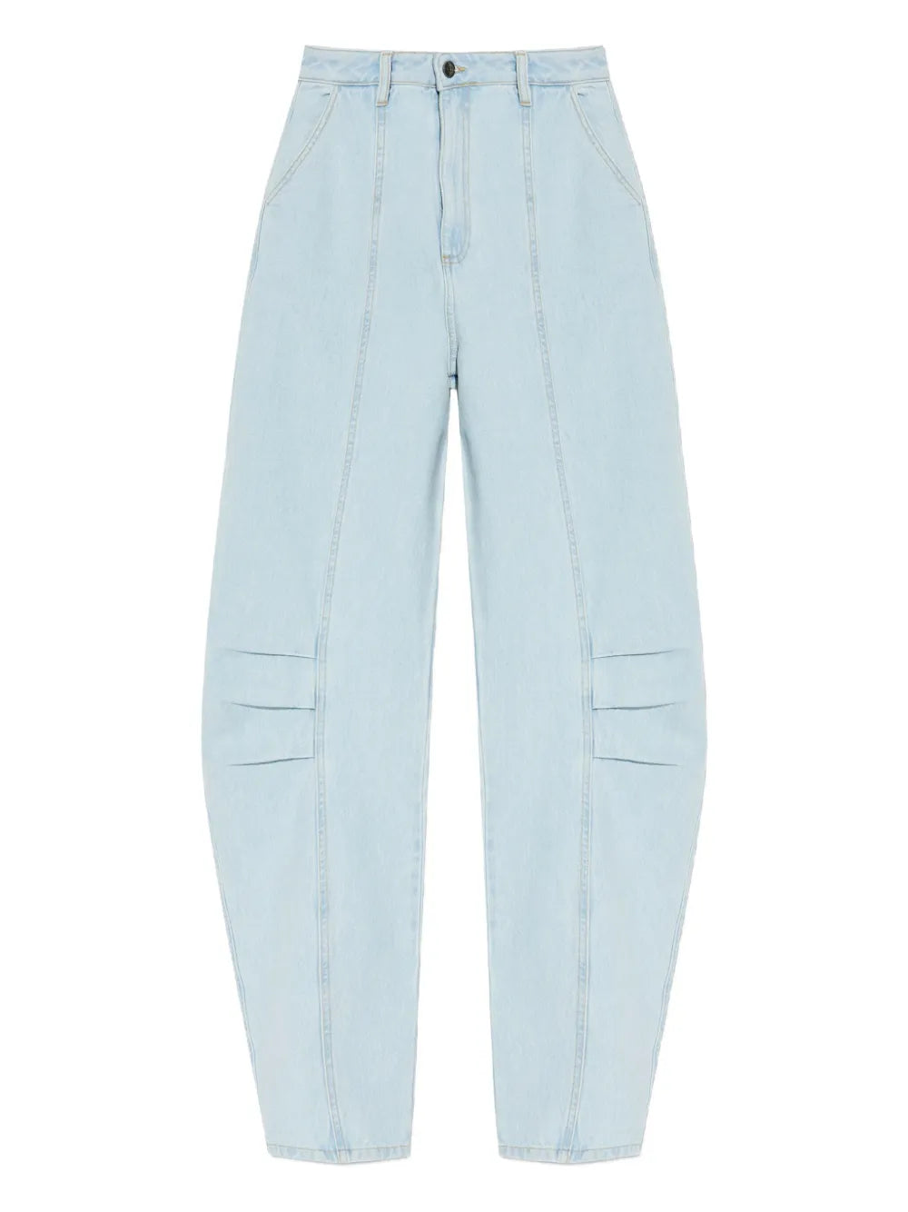 Wide-Leg Cargo Jeans