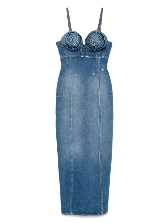 Denim Maxi Dress