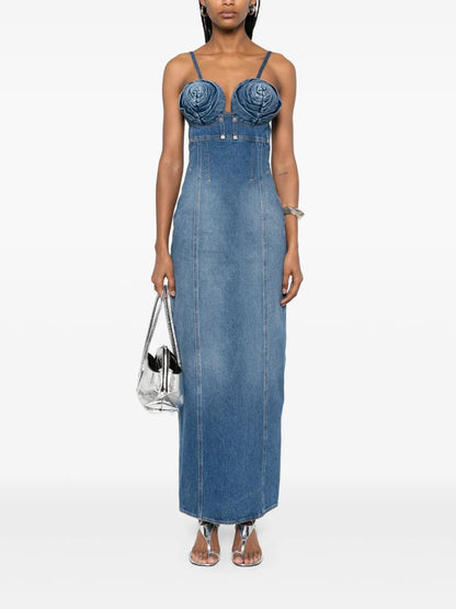 Denim Maxi Dress