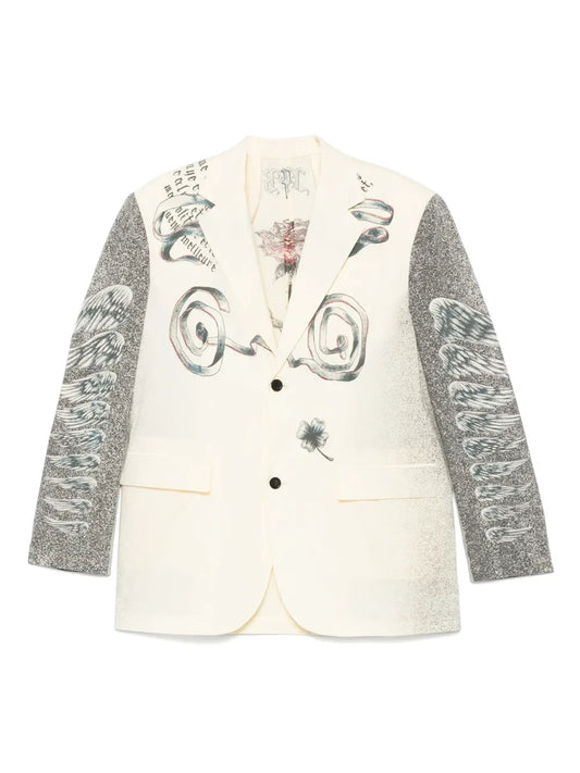 Multi-Tattoo Blazer