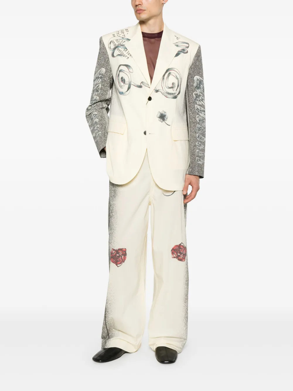 Multi-Tattoo Trousers