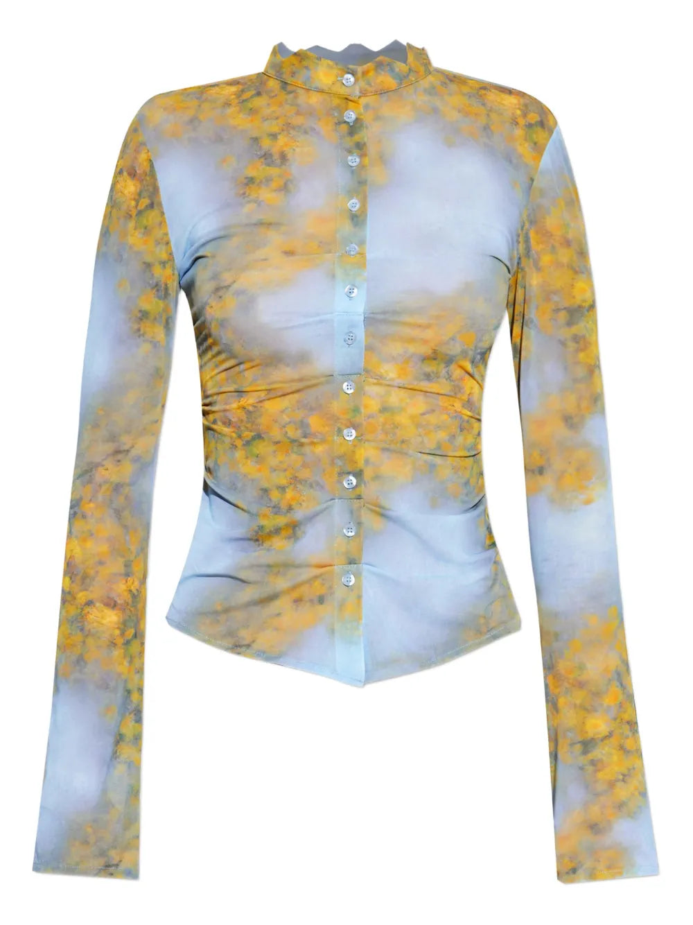 Floral-Print Shirt