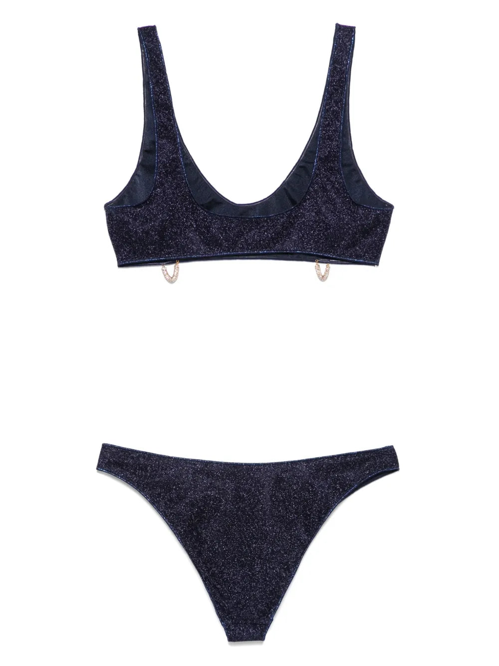 Crystal-Detail Bikini Set