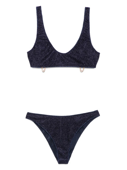 Crystal-Detail Bikini Set