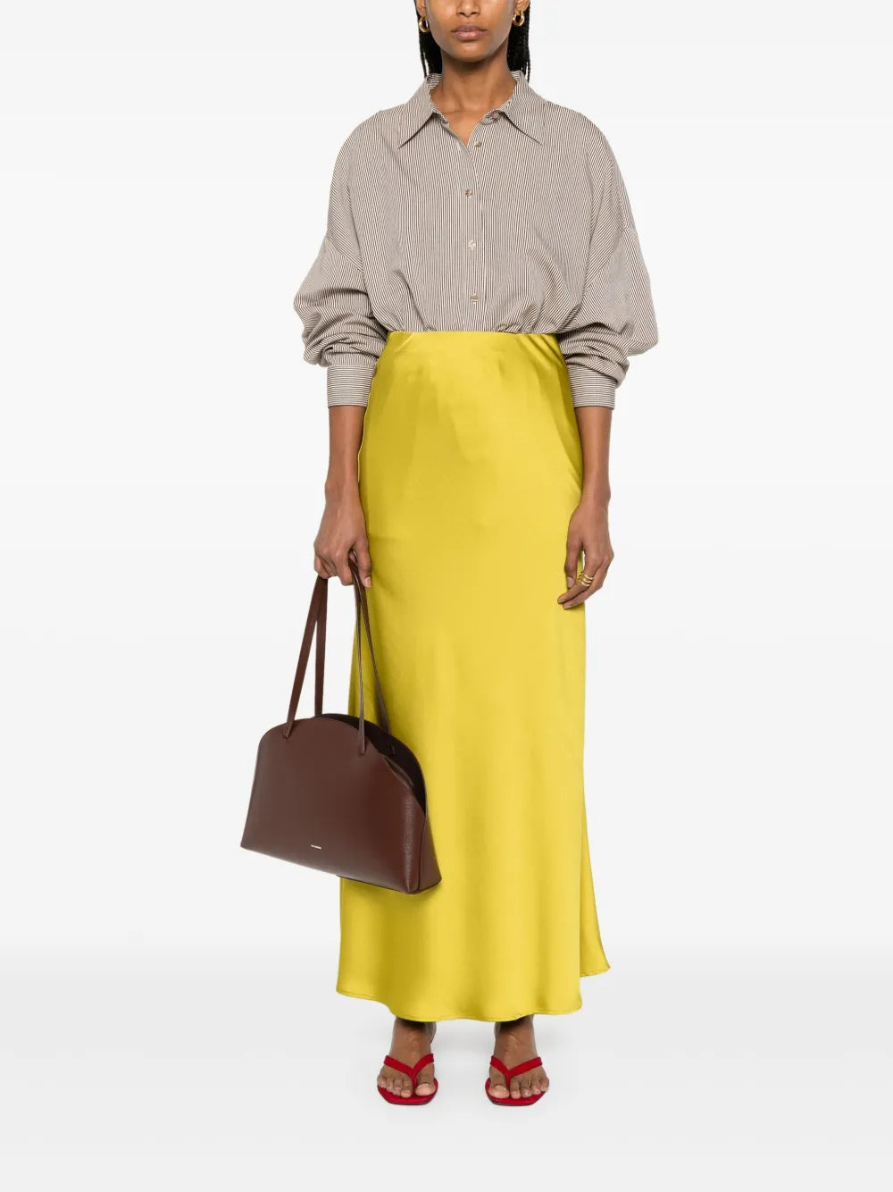 Satin Maxi Skirt