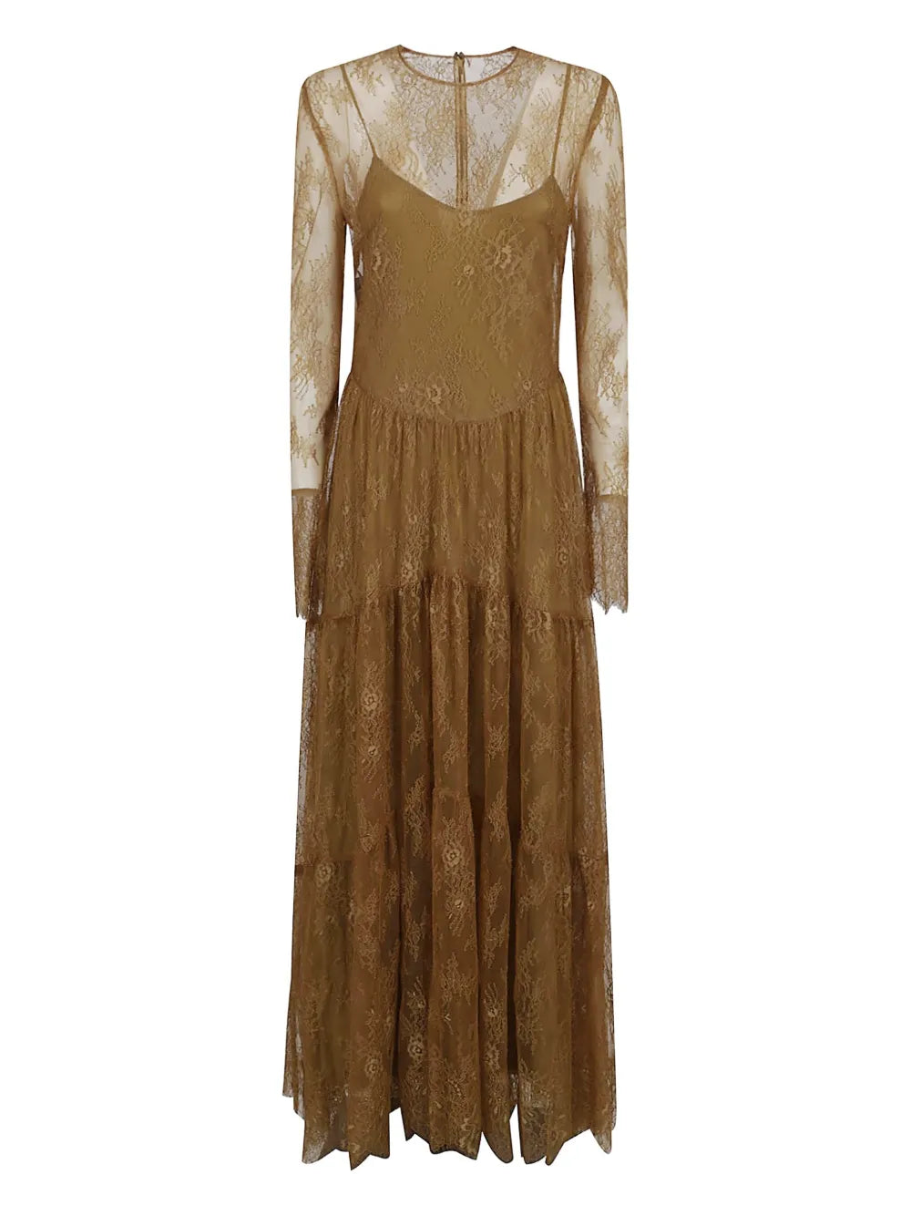 Chantilly-Lace Maxi Dress