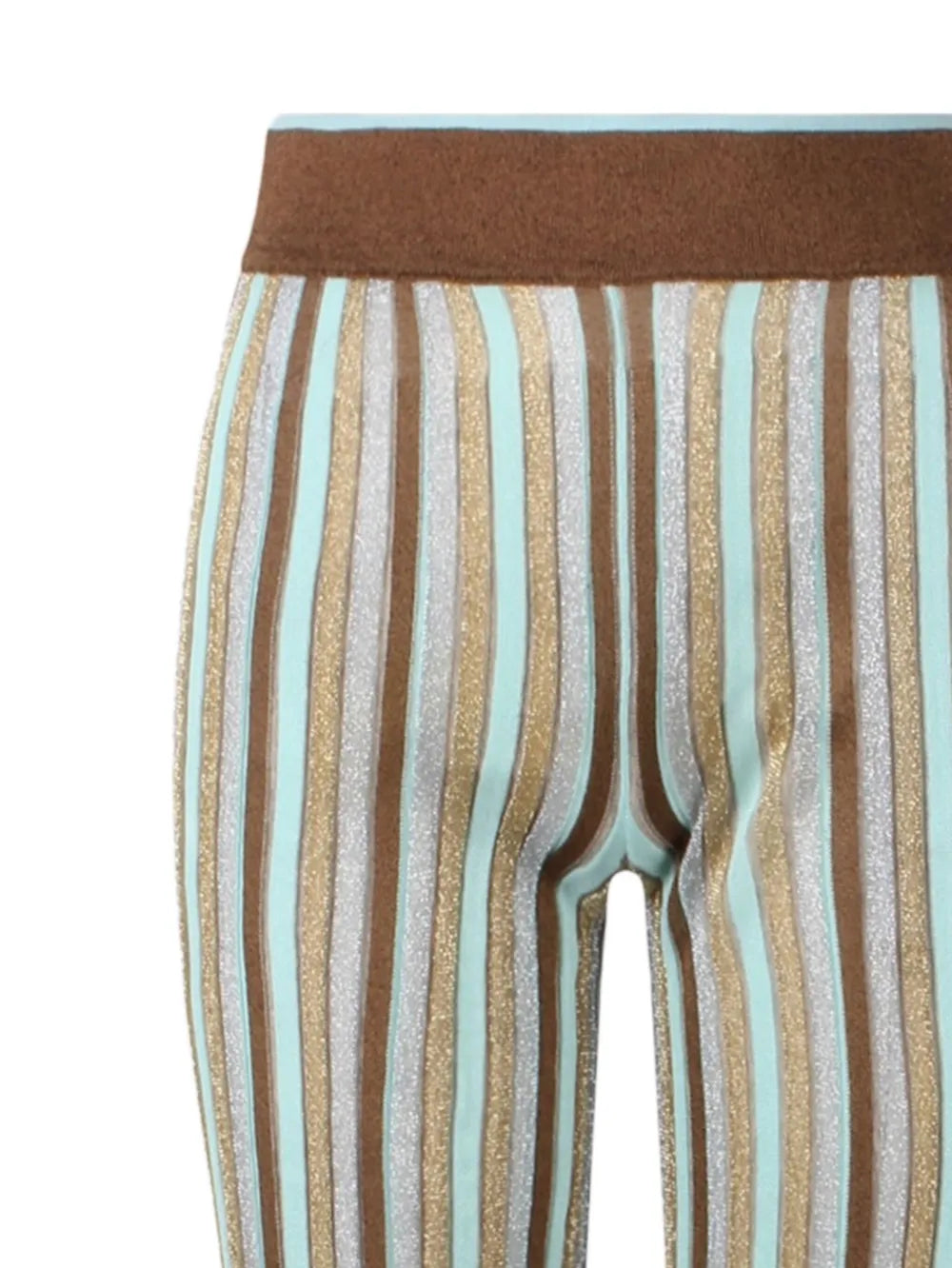 Striped Flared Trousers