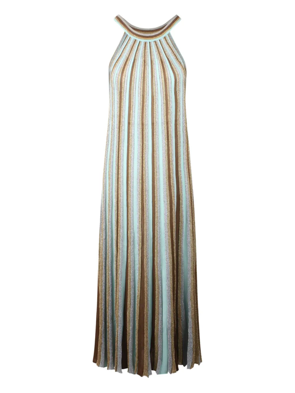 Pleated Midi Dress