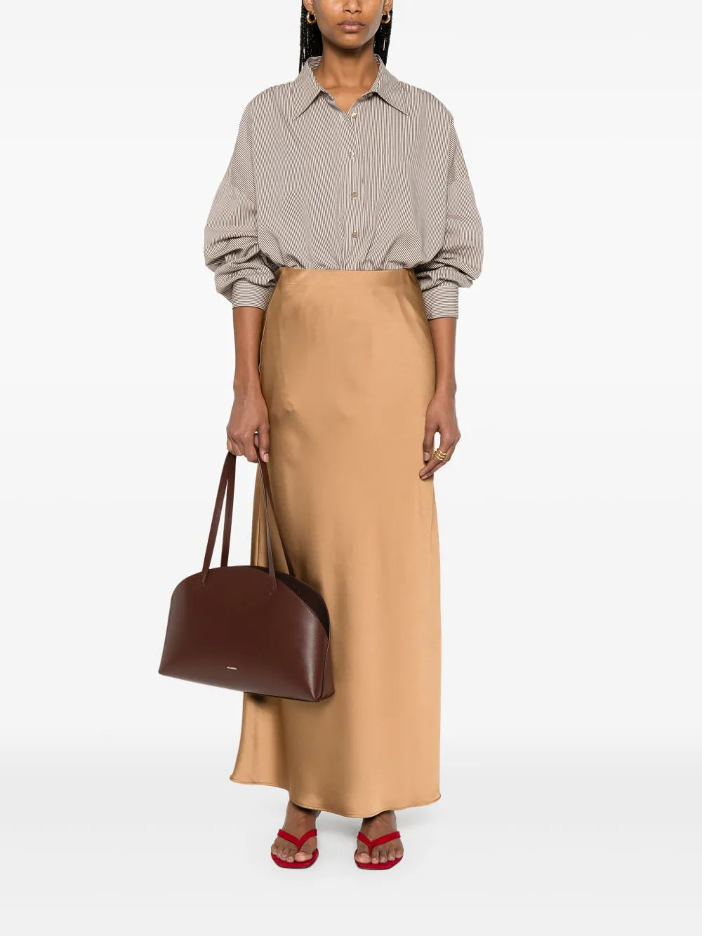 Satin Maxi Skirt