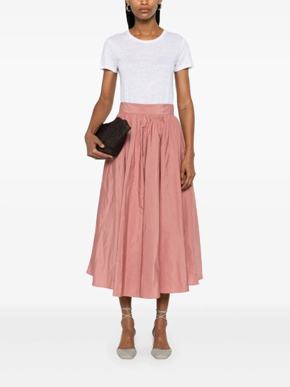 A-Line Midi Skirt