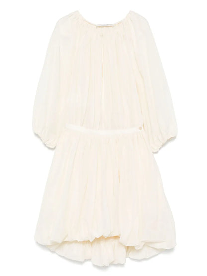 Gathered Mini Dress
