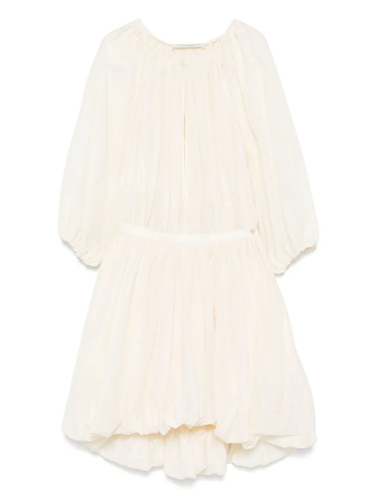 Gathered Mini Dress