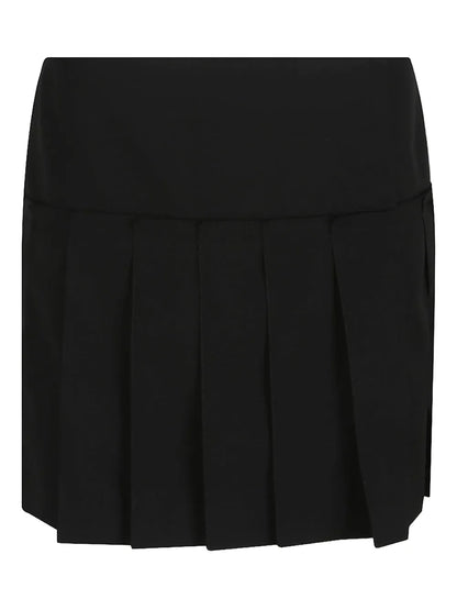 Wool Mini Skirt