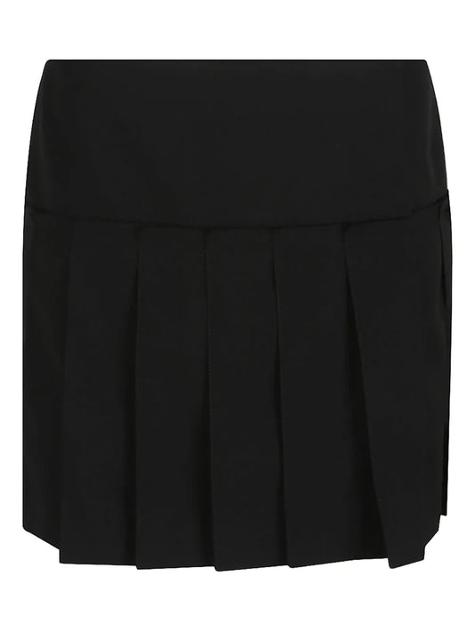 Wool Mini Skirt