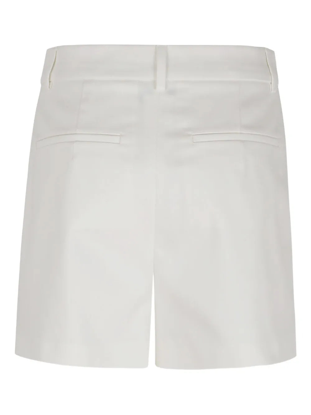 Dart-Detail Tailored Shorts