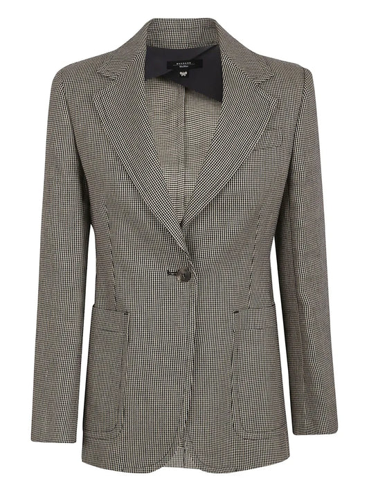 Muschio Checked Tailored Blazer