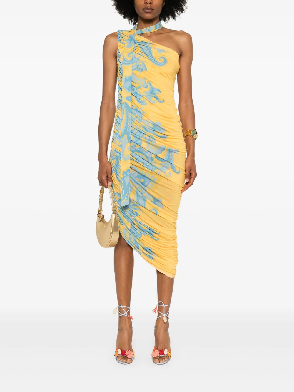 Draped Maxi Dress