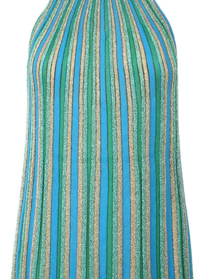 Pleated Midi Dress