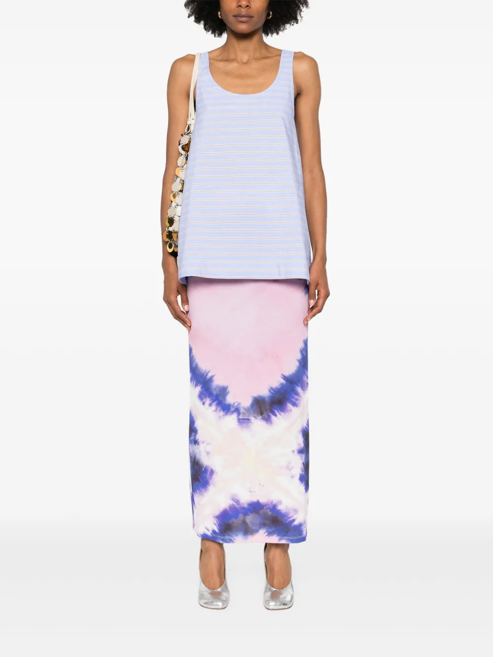 Tie-Dye Maxi Skirt