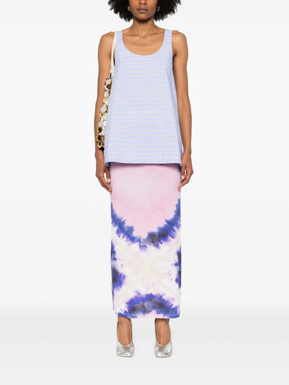 Tie-Dye Maxi Skirt