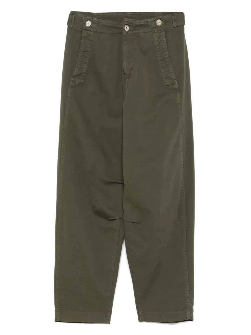 Logo-Print Tapered Trousers