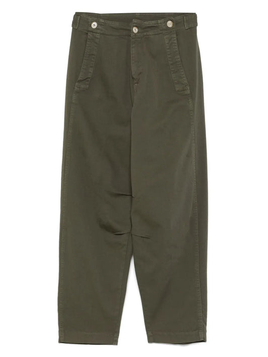 Logo-Print Tapered Trousers