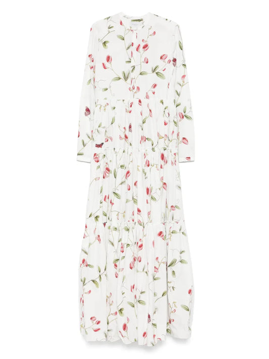 Floral-Print Maxi Dress